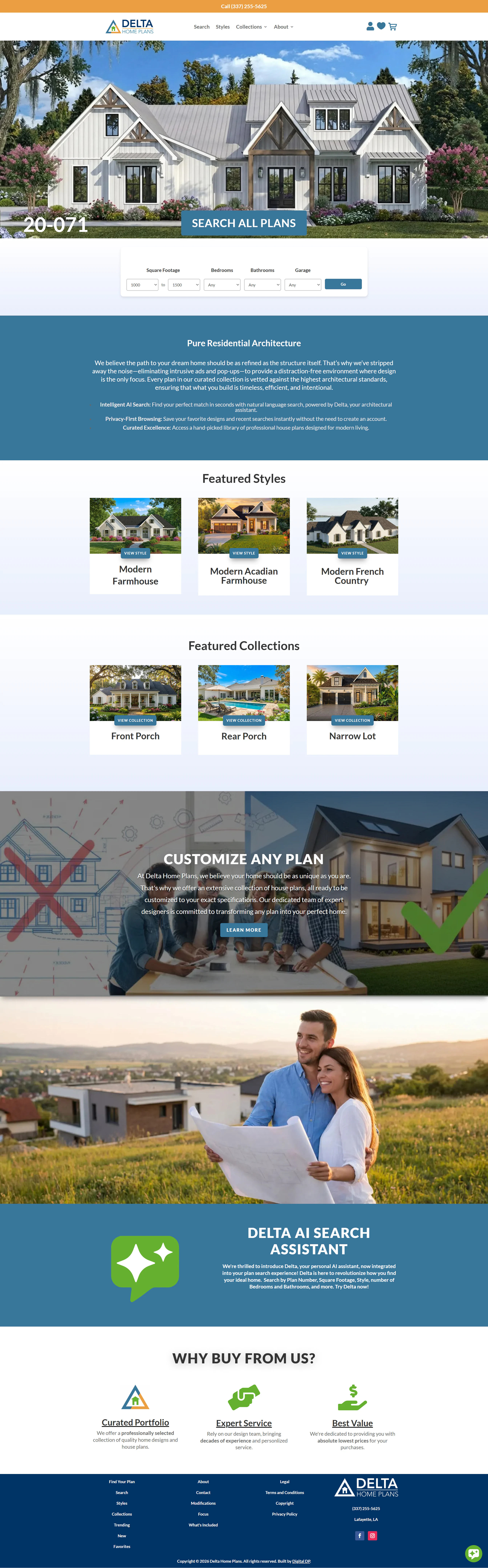 Delta Home Plans — Home