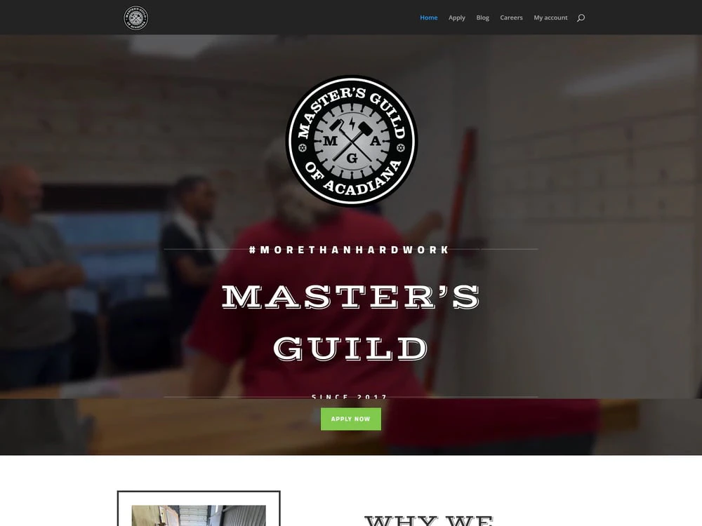 Masters Guild of Acadiana — Website designed and built by Digital DP