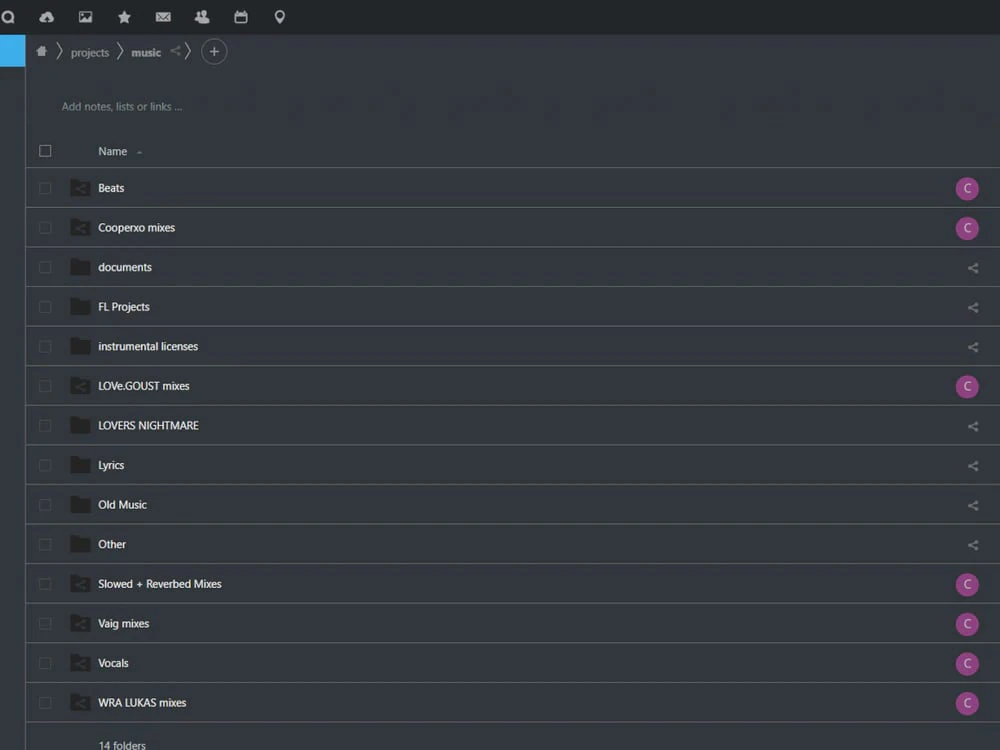 DP Cloud Storage — Web App designed and built by Digital DP
