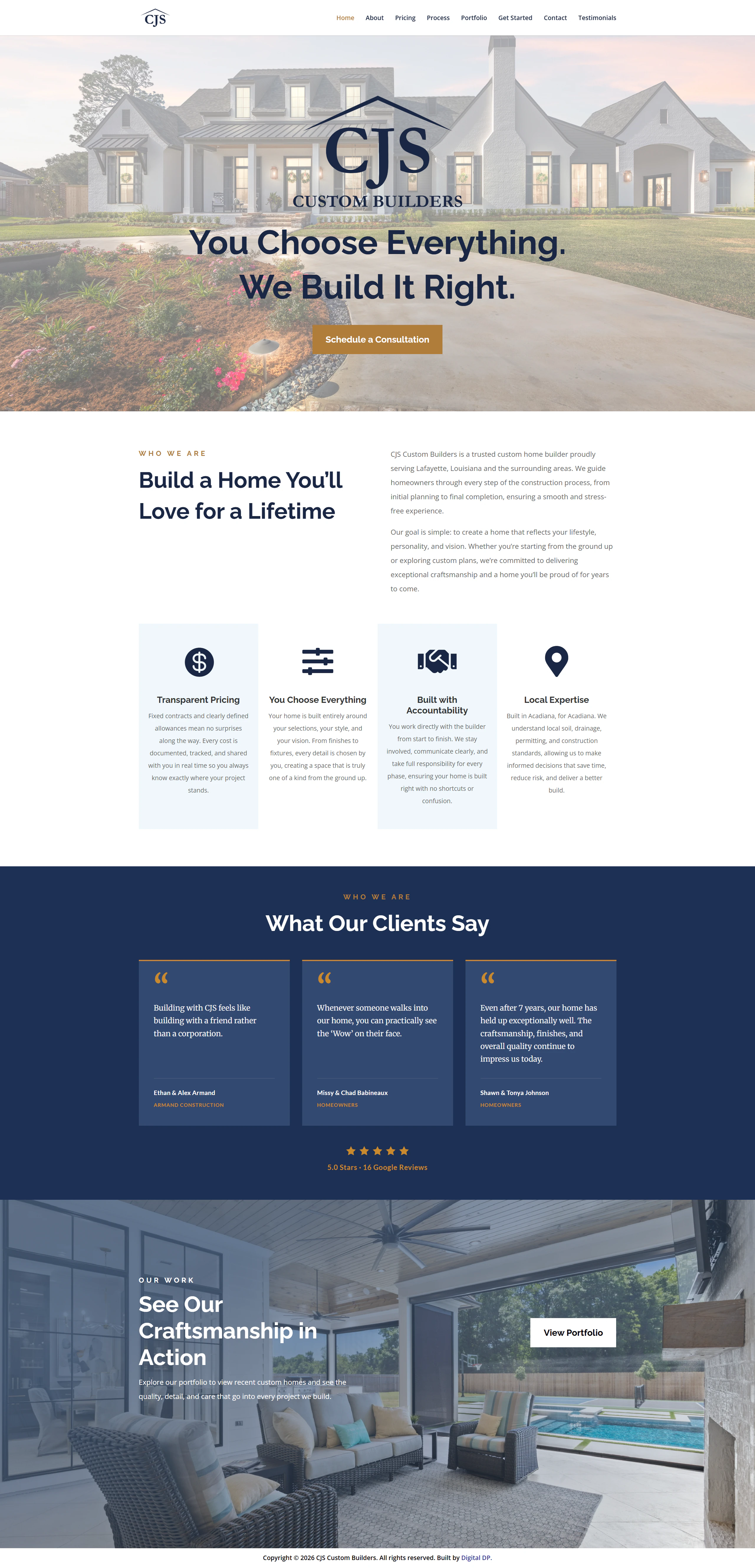 CJS Custom Builders — Home