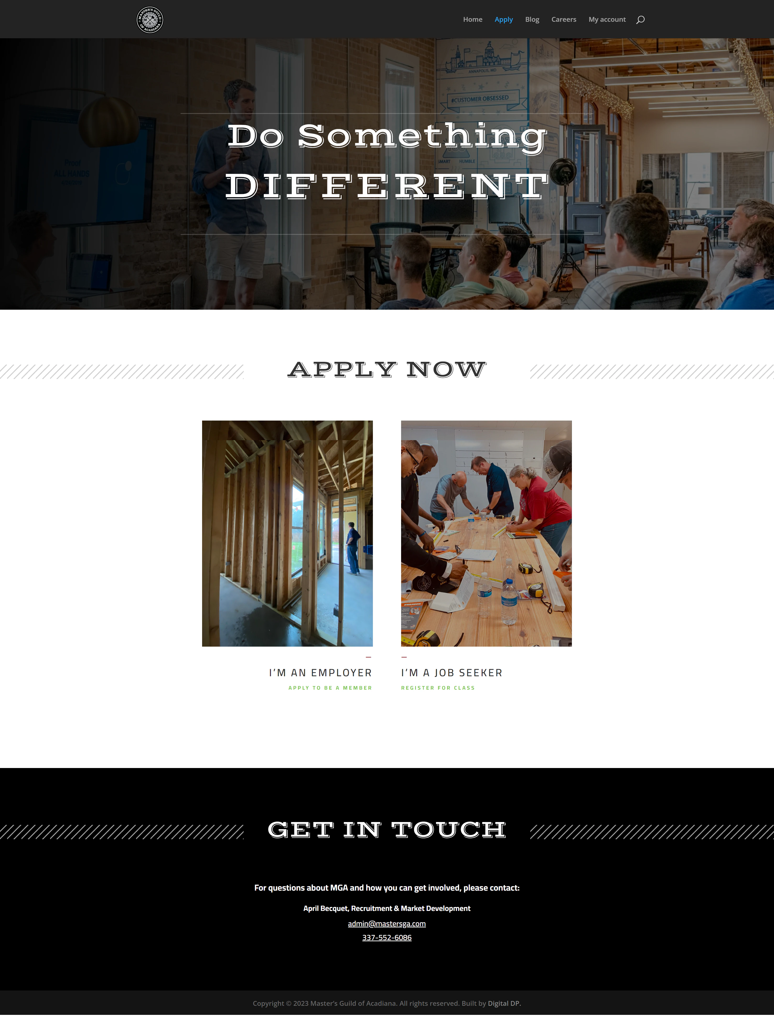 Masters Guild of Acadiana — Apply