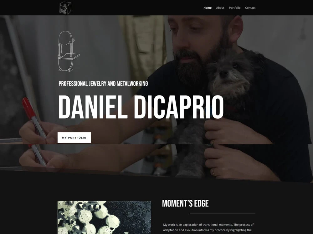 Daniel DiCaprio — Website / Portfolio designed and built by Digital DP
