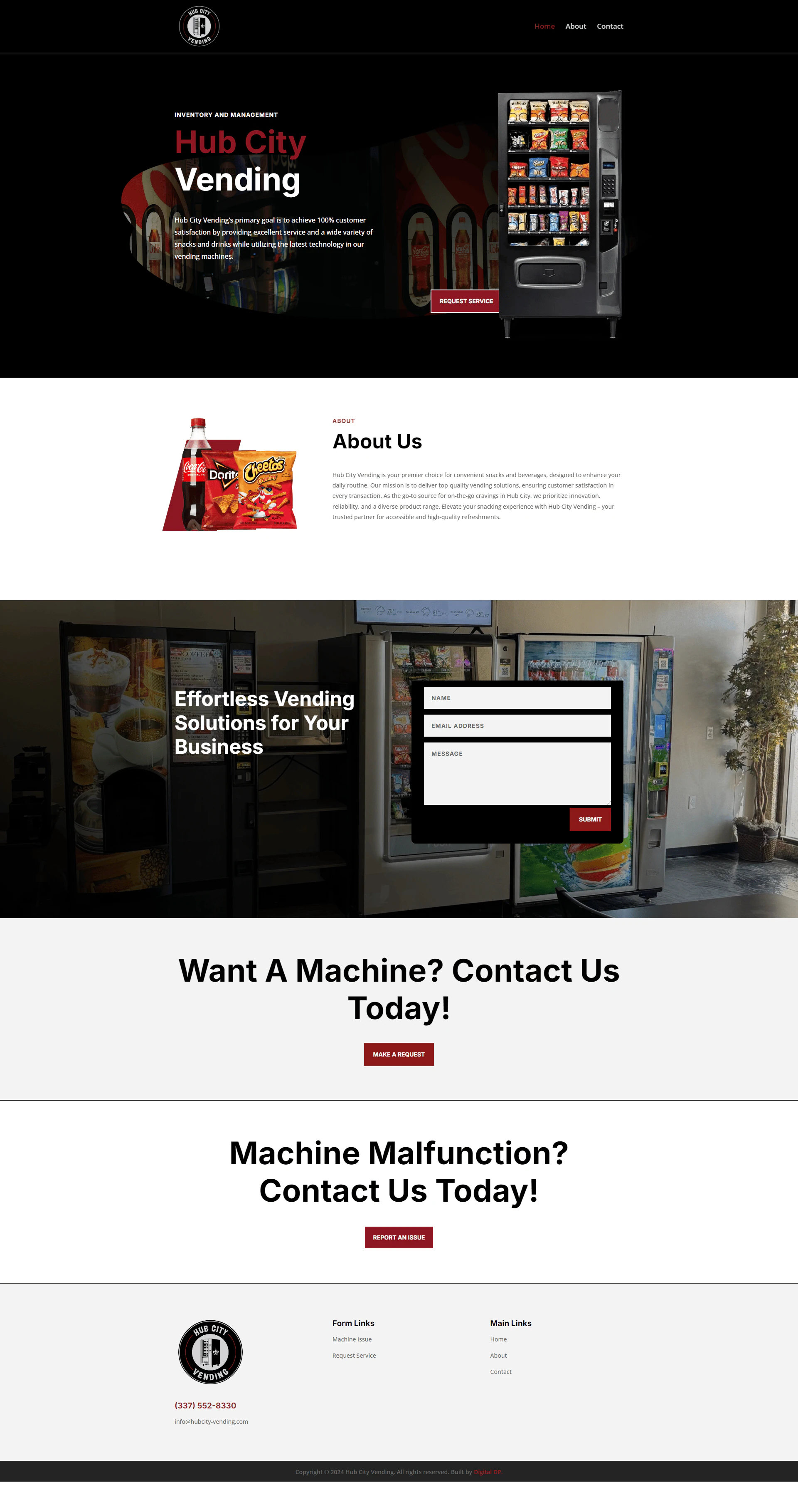 Hub City Vending — Home