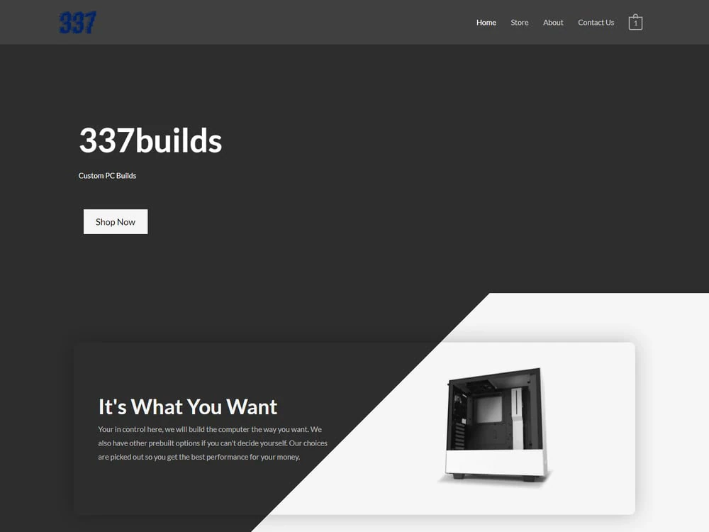 337Builds — Website designed and built by Digital DP