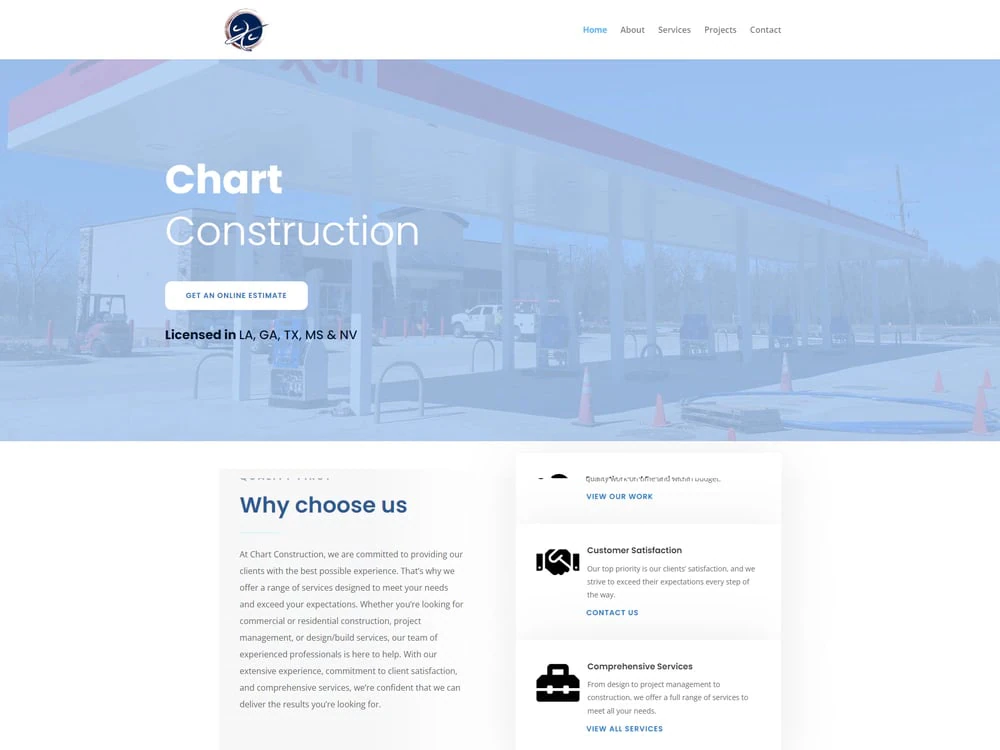 Chart Construction — Website designed and built by Digital DP