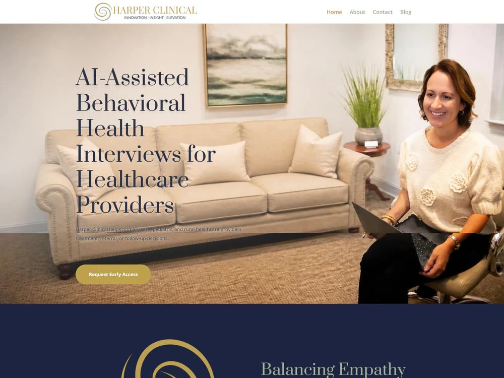 Harper Clinical — Website designed and built by Digital DP